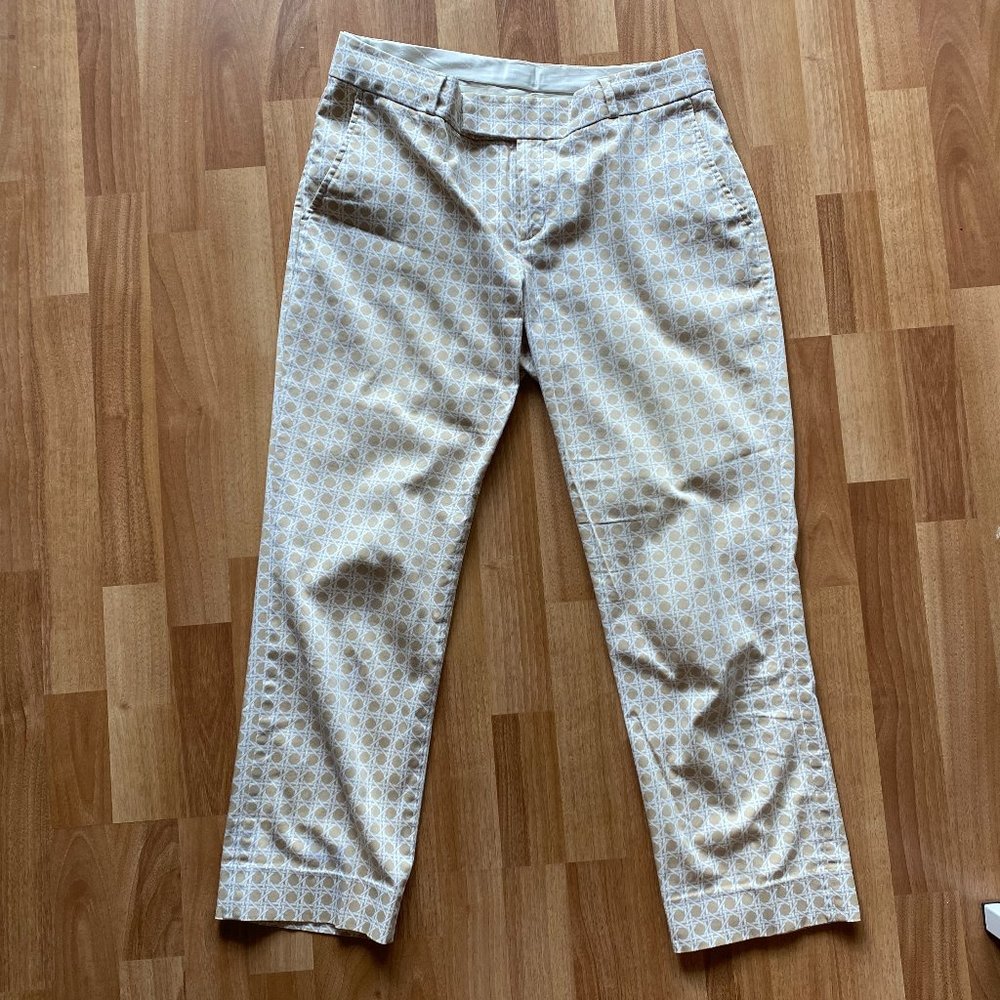 🔥MASSIVE CLEARANCE!💸 5 ITEMS/$40 Banana Republic Hampton Fit Doiley Print Pant